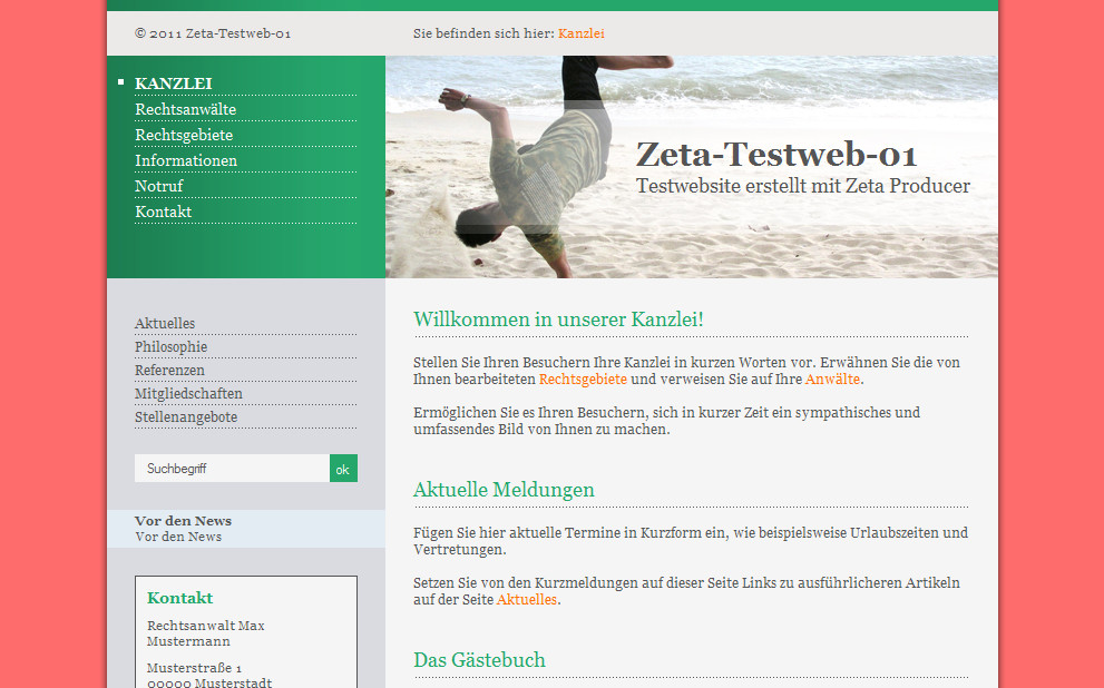 Screenshot zeta.is-best.net