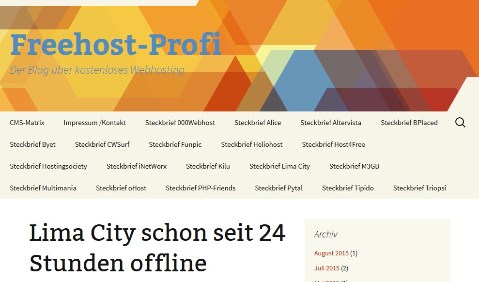 Screenshot freehost-profi.de