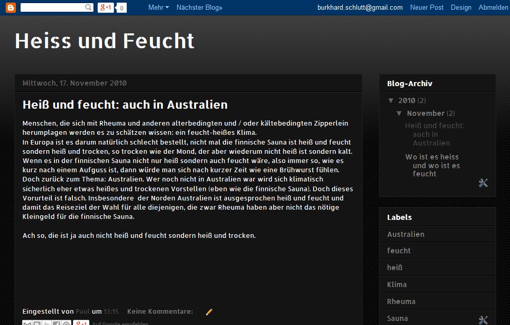 Screenshot heissundfeucht.blogspot.de